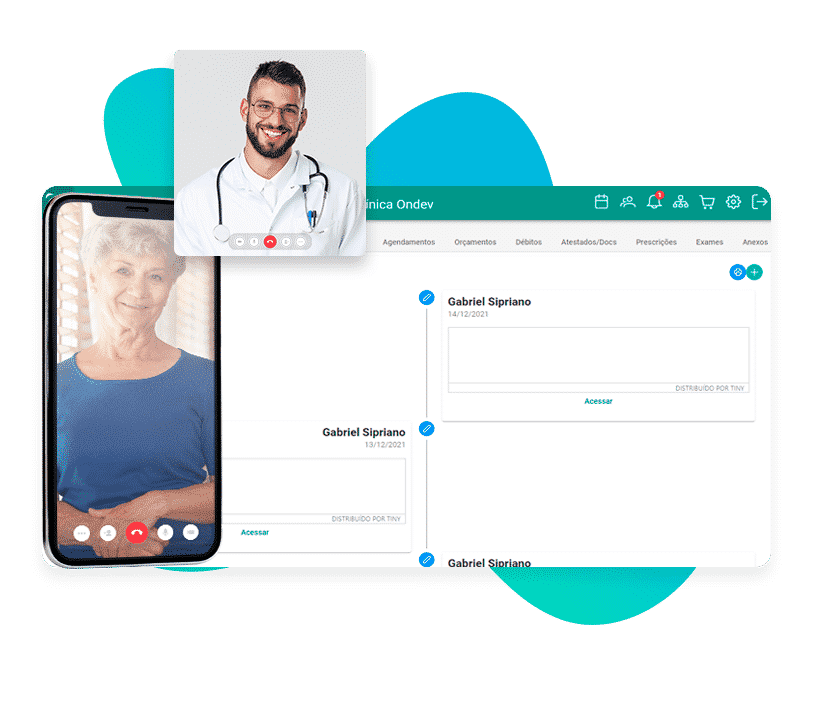 Sistema para clinicas OnDoctor Prontuário Digital